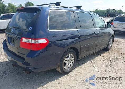 2007 Honda Odyssey Ex из США, поврежденный, VIN 5FNRL38477B127878
